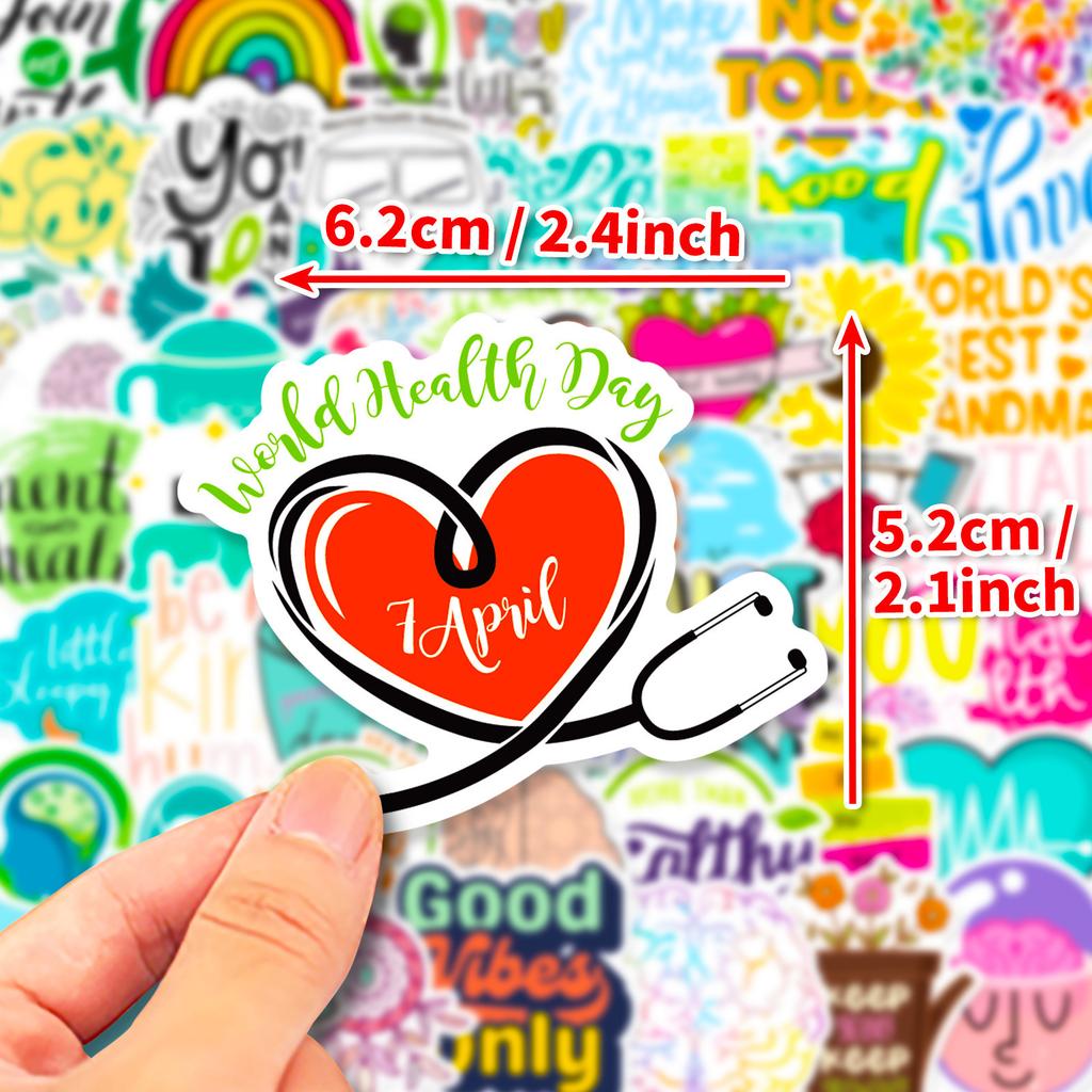 50 Mental Health Education Awareness Stickers New Mental Health Awareness Stickers