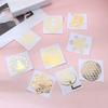 Jewelry Tool Gold Color Art Crafts for Making Mould Energy Sticker Sacred Geometric Sticker Metal Copper Sticker