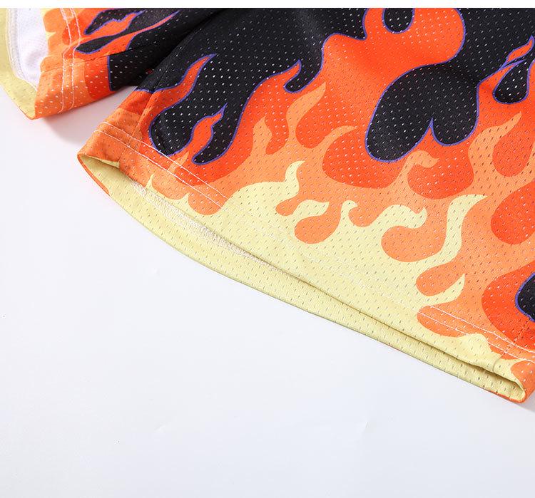 Men's Breathable Mesh Basketball Shorts - Trendy and Comfortable for Summer Training