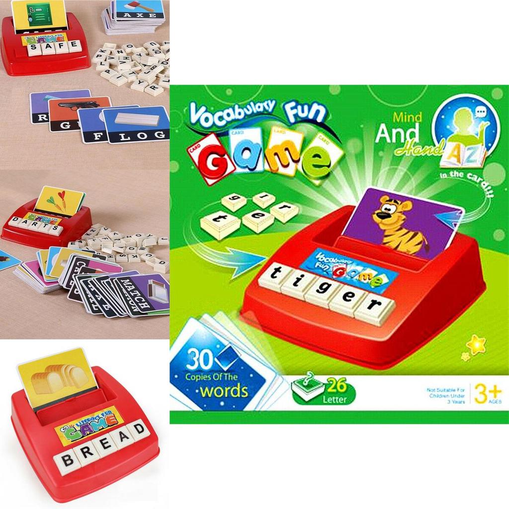 Engaging Educational English Spelling Alphabet Letter Game For Kids Learning Fun