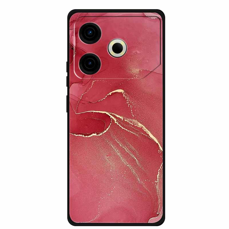 Phone Case For Tecno Pova6 Neo TPU Back Coque for Pova 6 Neo Marble Colour Soft Cover Protective Funda Luxury Silicone Shell