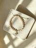 French Pearl Pendant Bracelet: Luxury Star Heart Design, Versatile Hand Jewelry