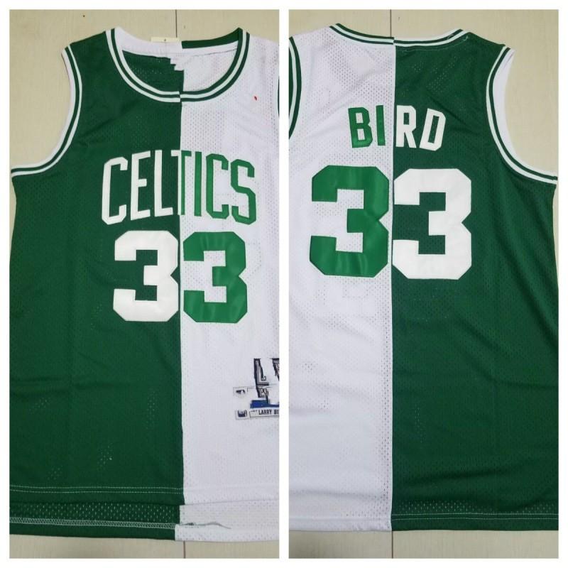 Vintage Boston Celtics Basketball Jersey Sleeveless Sportswear Men Women Fall Winter