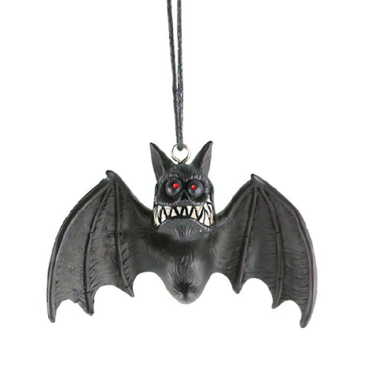 

Halloween Outdoor Decorating Hangings Halloween Specter Bat Ornament Eerie Outdoor Garden Parties Hanging Decorations