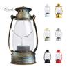 Retro Design Electronic Candle Lamp Super Bright Portable Handle Waterdrop Wick LED Lantern Light for Home