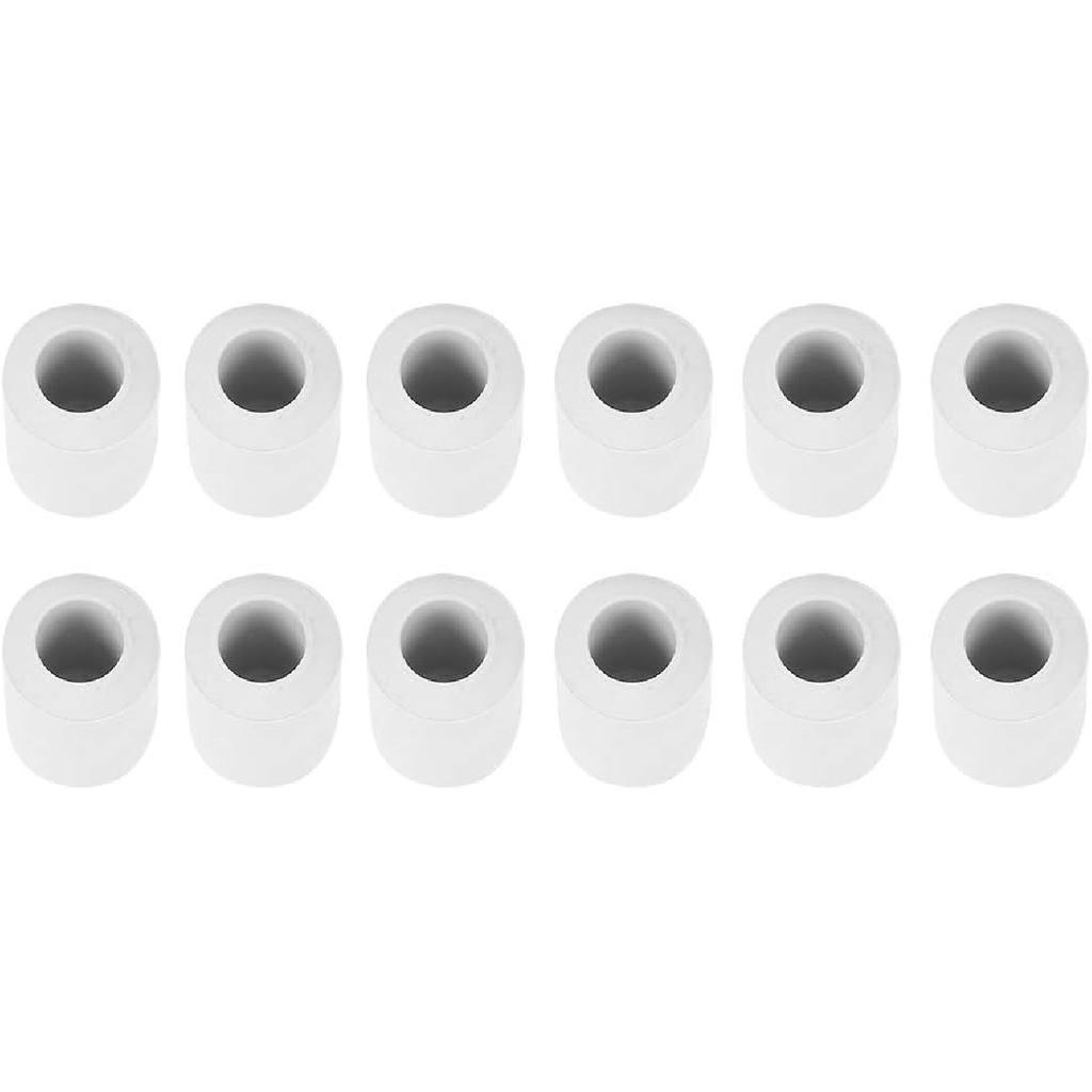 12 Pcs Keg Lid Feet, Plastic Keg Lid Feet Portable Replacement for Homebrew Beer Keg Parts Kegging Home Brewed Hardware Tool