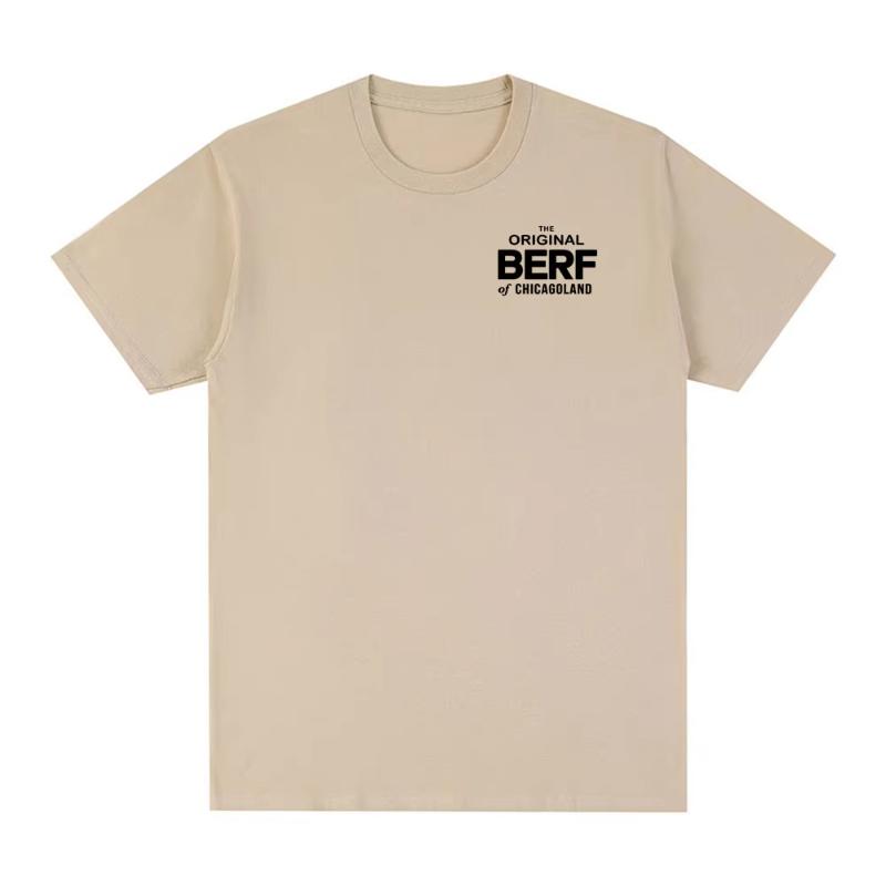 Оригинальная футболка с принтом The Original Berf of Chicagoland Сериал Медведь Сезон 2 Кино Автомобиль Унисекс Футболки Berzatto Унисекс Женская Хлопковая Свободная Футболка