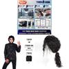 Michael Jackson Dark Style Performance Jacket With Polyester Material For Stage And Party Wear