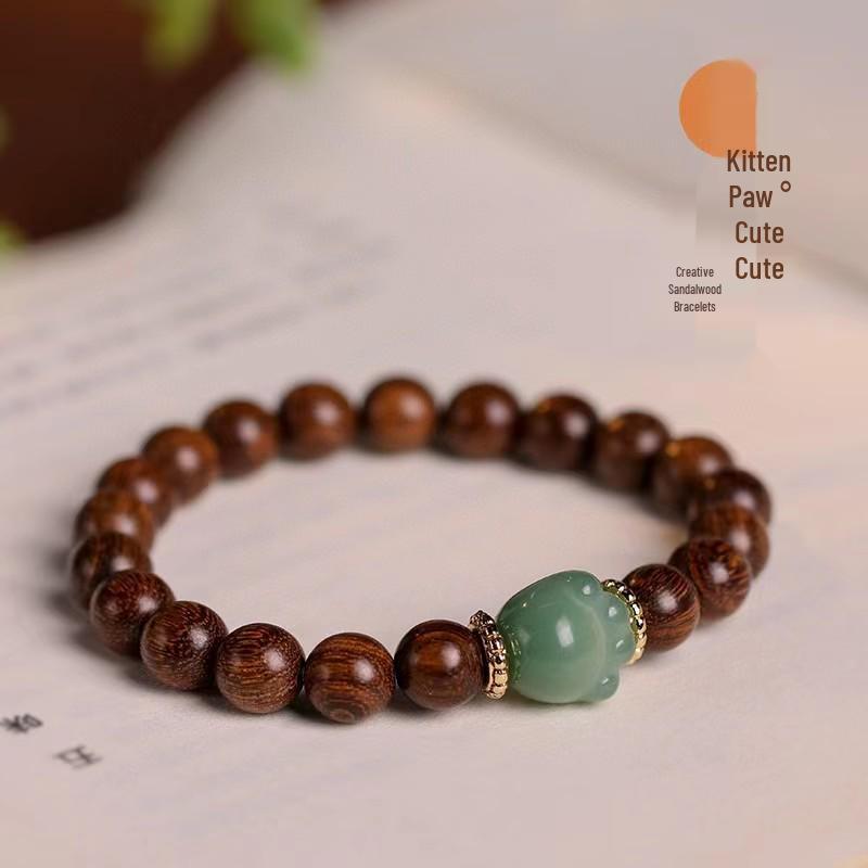 Dunhuang 108-Bead Bodhi Bracelet - Weathered Charcoal Design, Unisex