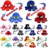 Plush Spiderreversible Octopus Toy Batdoublesided Flip Stuffed