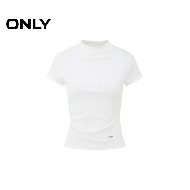 ONLY Women's Lyocell Blend Sleeveless Mock Neck Top