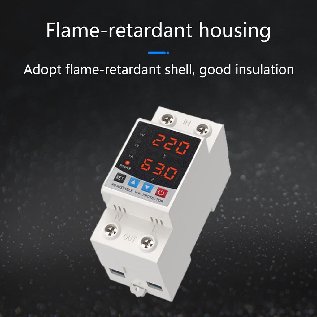 Adjustable Over Voltages and Under Voltages Protective Device Protectors Relays Intelligent Relays Reset Protectors