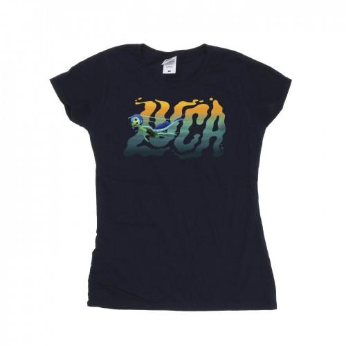 

Disney Womens/Ladies Luca Swim Cotton T-Shirt XXL білий