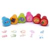 10 Stück Mix Niedliche Cartoon Stempel Box Sortiertes Siegelset DIY Malerei Dekoration Schreibwarenzubehör Lehrer Belohnung Preis Geschenk ZYF