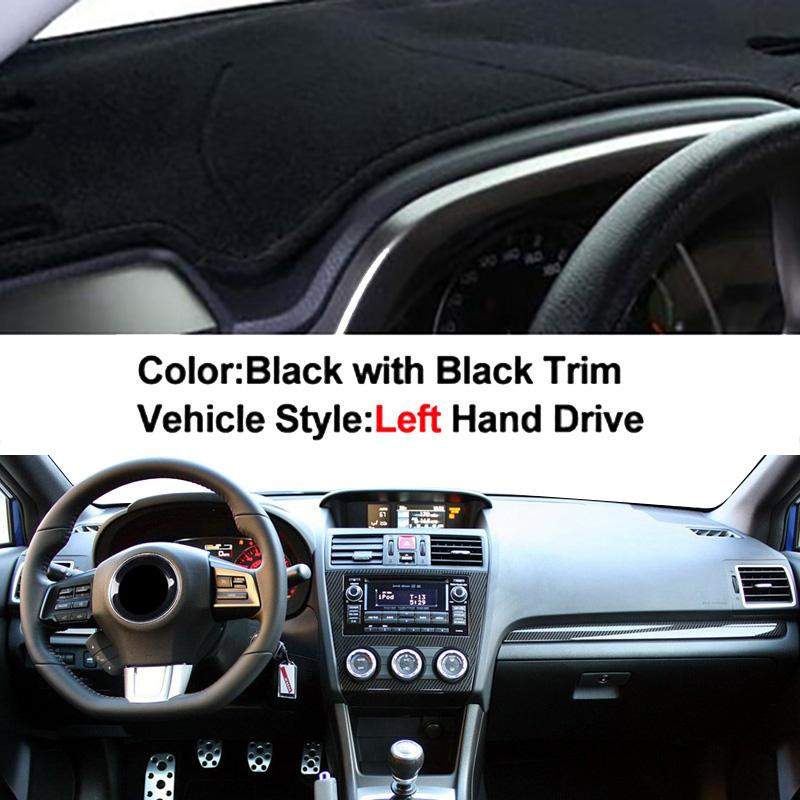 Car Auto Inner Dashboard Cover For Subaru WRX 2015-2025 WRX STI Center Console Protector Carpet Dashmat Sun-shade 2020 2019 2018