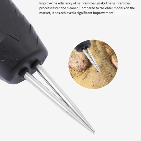 Plumeuse de volaille sans fil Outil électrique pour enlever les plumes pour poulet canard oie Machine à plumer automatique rechargeable