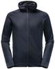 Куртка Jack Wolfskin Baiselberg Hooded Fz M night blue