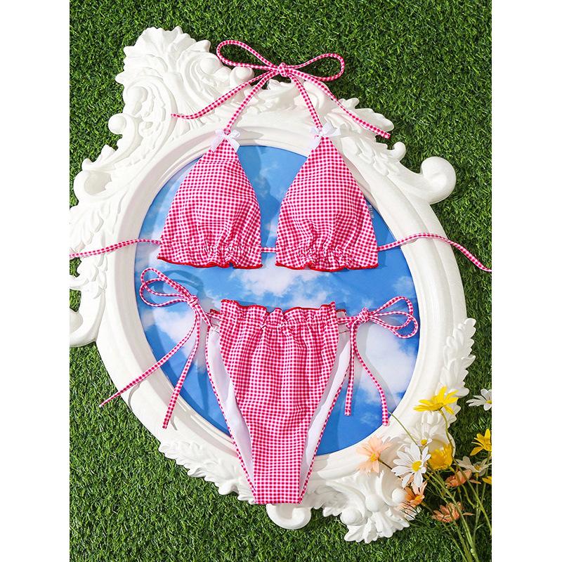 

TS JYL-BK291 Cami Bikini Set, Elegant Alluring Swimwear For Hot Spring L электрические индиго