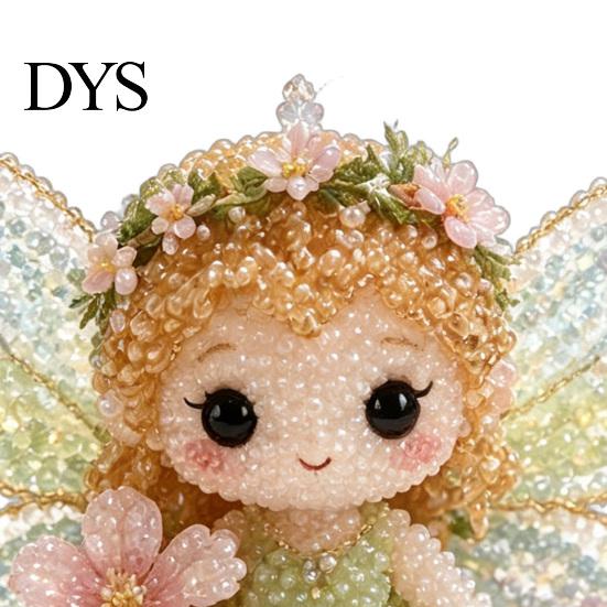 Set per Perline Principianti 1 Animale di Perline 3D Kit Fai da Te, Kit di Artigianato Artistico con Istruzioni, Insetto Uccello Fata Fatto a Mano per Bambini Adulti Principianti Decorazione