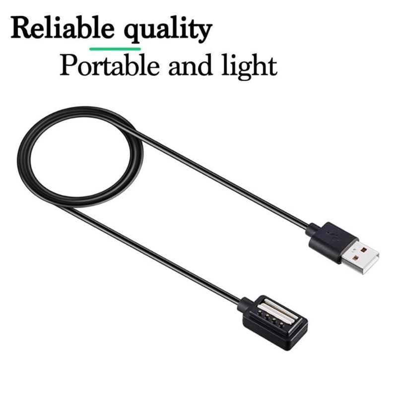 1m Charger Adapter Replacement 5V USB Charger Cord SmartWatch Magnetic Suction Charging for 9/9 Baro