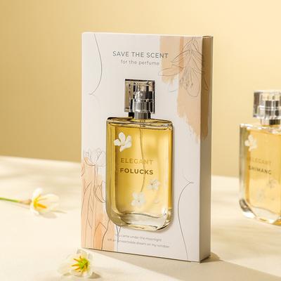 Yihe Flower Language Women's Perfume Gift Box Packaging Flower Fragrance Vietnamese Niche Perfume Lasting Light Fragrance Perfume