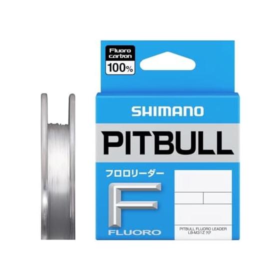 SHIMANO Pitbull Fluoro Leader 30m LB-M31Z No. 5 (20lb) Clear