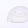 Water Heater Silicone Diaphragm 5Pcs 50mm Oval Inclined Hole Non-toxic Silica Gel for Residential Gas Water Heater Repair Parts