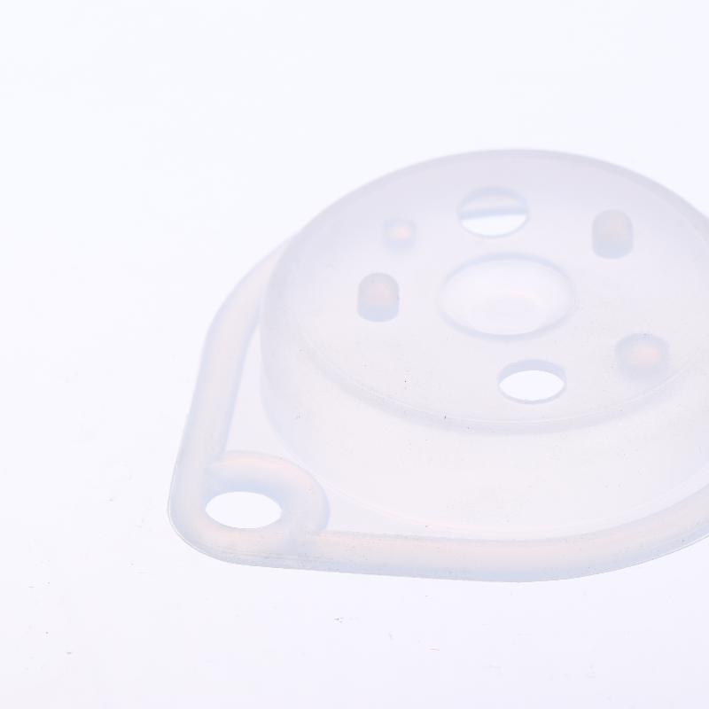 Water Heater Silicone Diaphragm 5Pcs 50mm Oval Inclined Hole Non-toxic Silica Gel for Residential Gas Water Heater Repair Parts