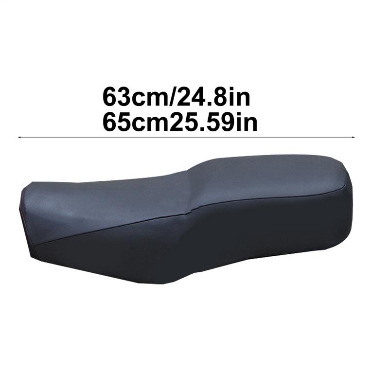 Dirt Bike Seat Cover Motorcycle Seat Rain Cover Sunproof Faux Leather Tear-Resistant Waterproof Mat For Sofa Restoration Marine