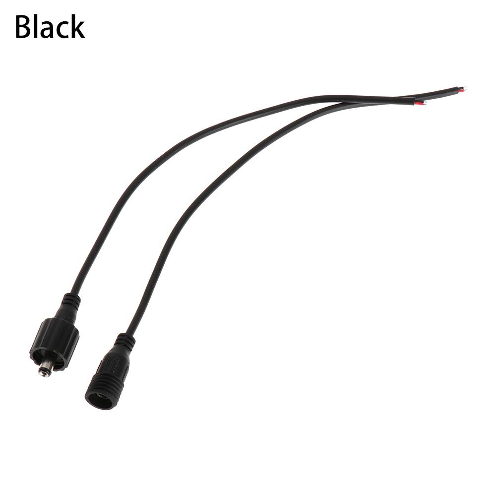 1 Paar DC 5,5 x 2,1 mm IP68 Wasserdichter Stecker Stecker 2-Pin Stromkabel