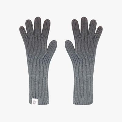 PINK PINEAPPLE GRADATION GLOVES_CHARCOAL