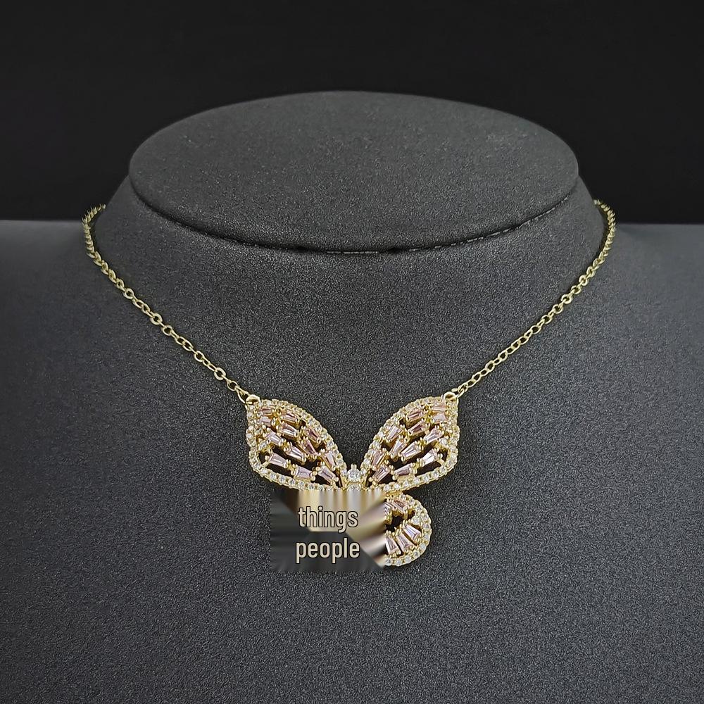 Top-Selling Butterfly Pendant Necklace X6092