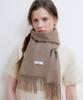 Hallen Premium Pure Cashmere 100 Muffler (M043_Mocha)