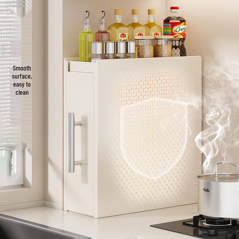 Scaffale Organizer Multifunzione per Spezie e Oli da Banco da Cucina