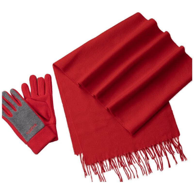 

Комплект теплых шарфа и перчаток Aisiyalan