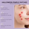 Jaysuing Halloween Acne Patches Gentle Care for Facial Skin Breathable Adhesive Covers for Acne Care 144pcs