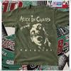 Vintage Style Alice In Chains Facelift Tee – Military Green Grunge Band T-Shirt