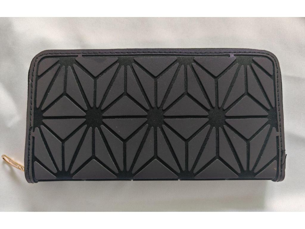 Zhai San Yisheng Damplånbok med Geometriskt Mönster i Reflekterande Siden