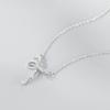 Blingbling Crystal Diamante Bowknot Necklace Clavicle Chain Gifts for Girls Present Sexy Diamante Clavicle Chain