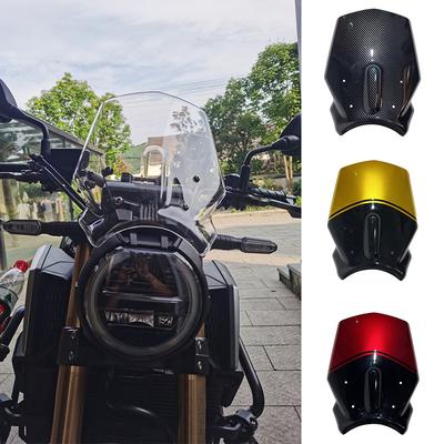 Motorradzubehör Windschutzscheibe Modifizierte Frontscheibe Erhöhte Windschutzscheibe Verdickt Passend Für HONDA CB650R CB1000R