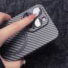 For Magsafe Magnetic Wireless Charging Carbon Fiber Texture Phone Case For iPhone 16 Pro Max 14 11 12 13 15 Pro Max Back Cover