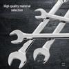 6-32mm Flower Double-Ended Open-End Wrench, Multi-Purpose Mirror Finish Tool for Auto Repair