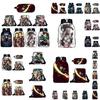 Fashionable Demon Slayer Backpack With Spacious Compartments And Cartoon Pattern Design
