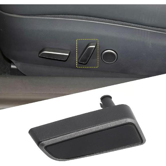 Seat Adjustment Button Black Trims For Tesla Model 3/Y    Front Passenger Side Seats Cushion Forward Button Switch Cover Replacement 1098842-01-D