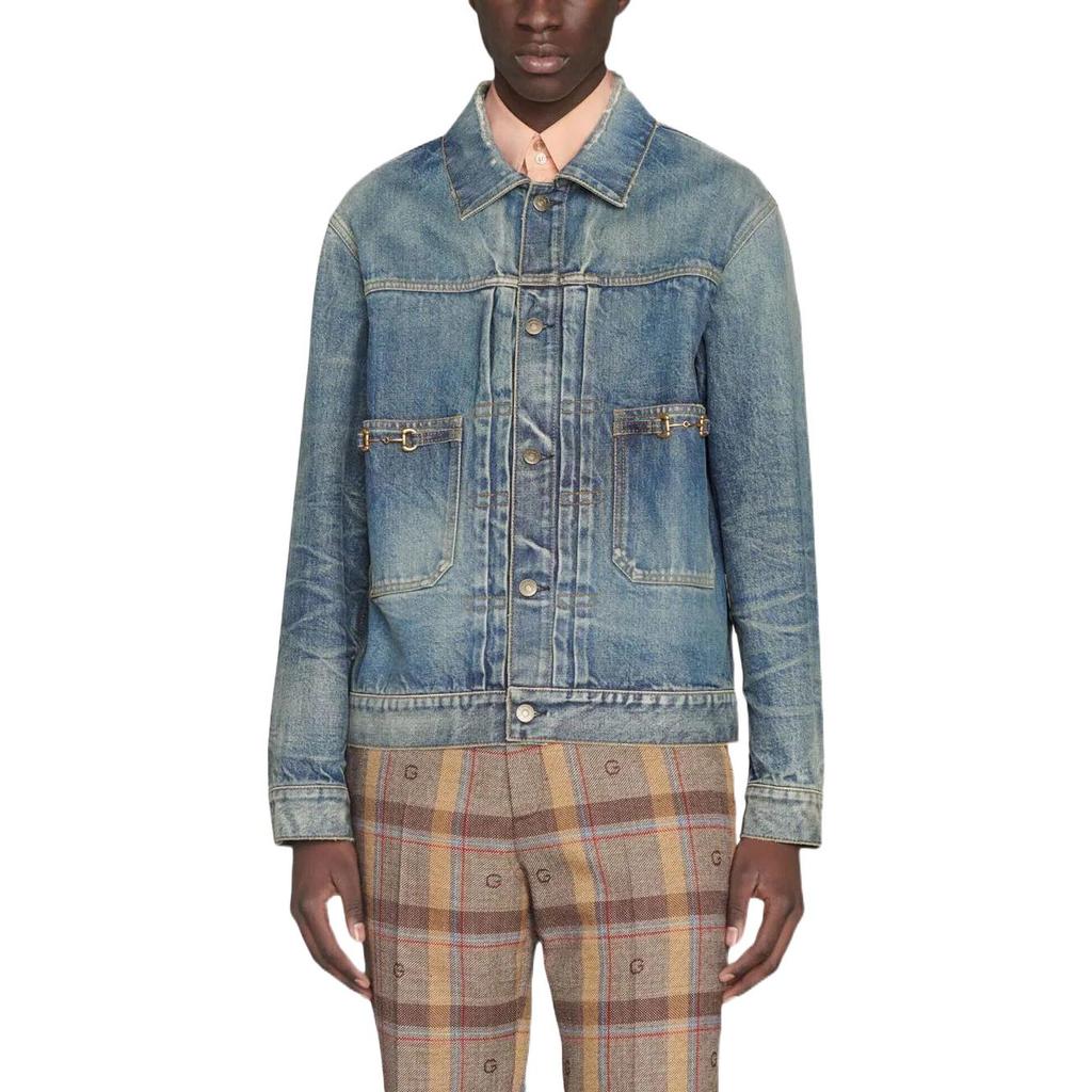 GUCCI FW22 Jackets & Coats Men's Blue 669602-XDBR5-4759