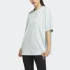 Adidas Originals Trefoil Short Sleeve Tee Pure Logo Loose Round Neck Women Tops Green IK8675