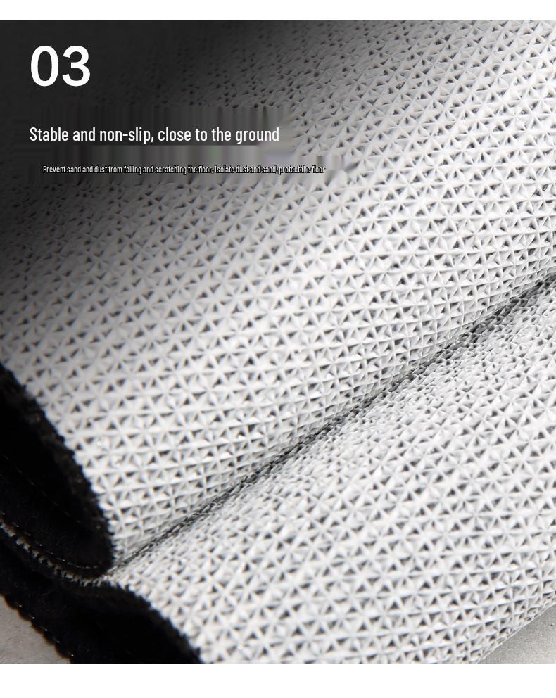 Bohemian Anti-Slip Door Mat: Simple Sand-Scraping Entrance Foot Mat for Doorways