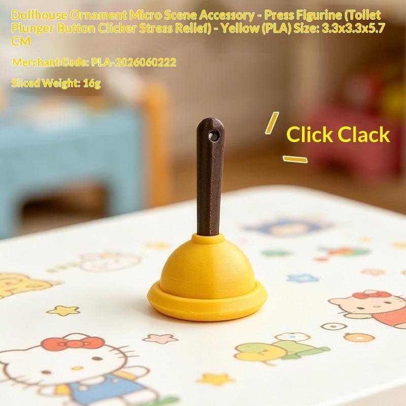 3D Printed Cactus Clicker Keychain Mini Fidget Clicker Toy Portable Push Button Stress Relief Keyring Gift For Kids Adults