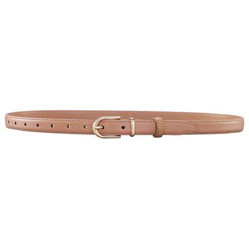 Women's Versatile High-End Fashion Waist Belt - Simple, Casual Style for Jeans