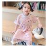 Little Girls Sweet Princess Cartoon Print Summer Thin Sleep Dress Kids Home Nightgown
